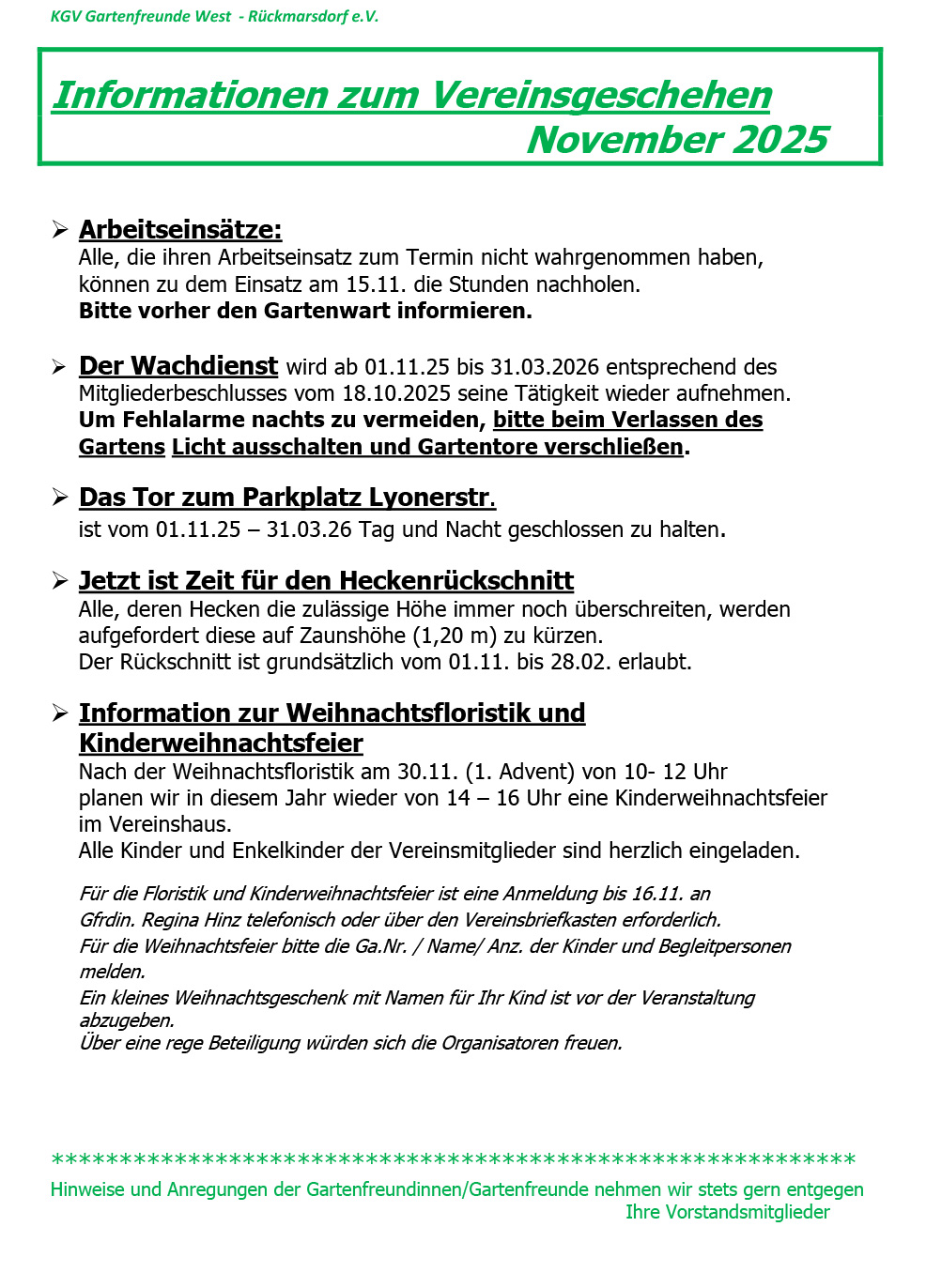 Infoblatt November 2025