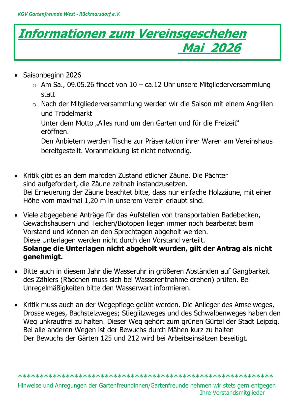 Infoblatt Mai 2026