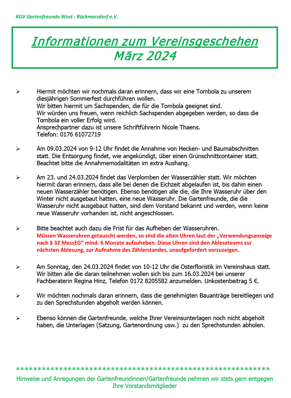 Infoblatt März 2024